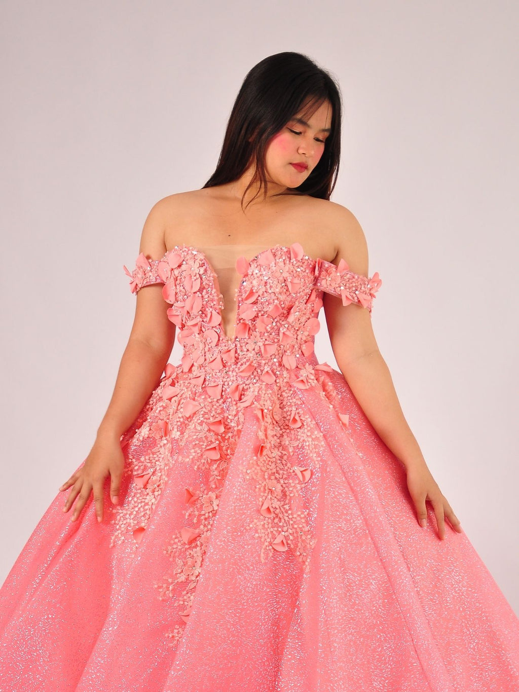 Carmella Pink Ball Gown